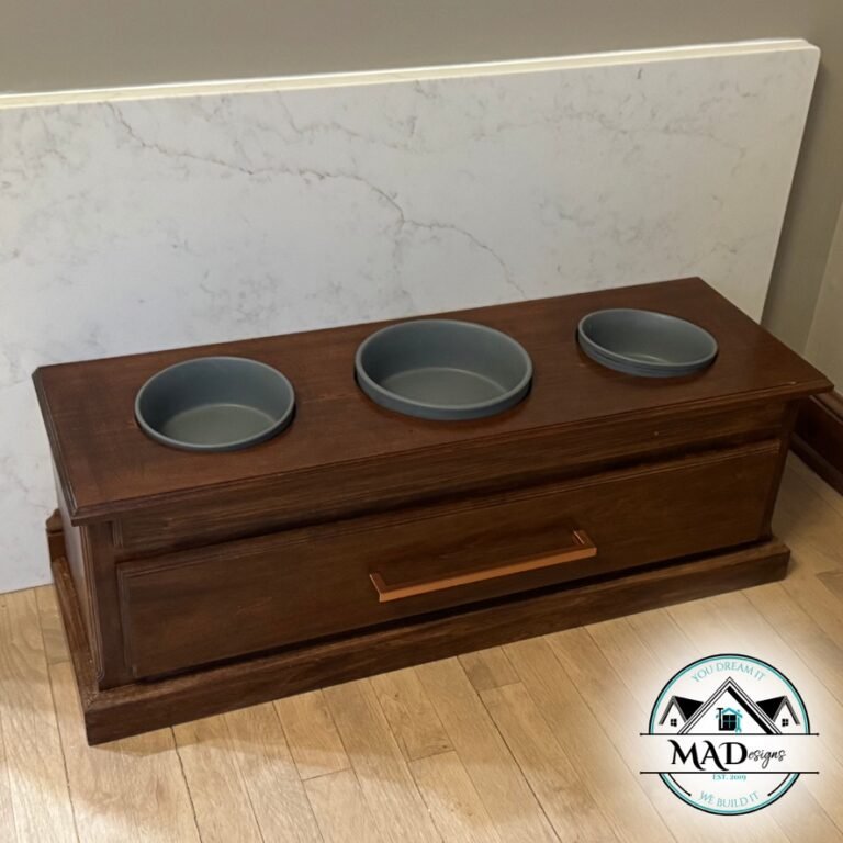 pet food bowl by MADesigns Canton, Ohio Stark County