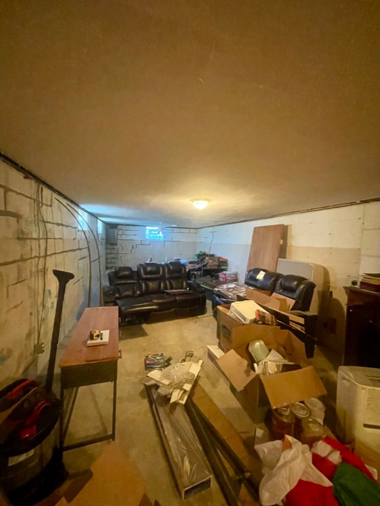 before Basement Remodel