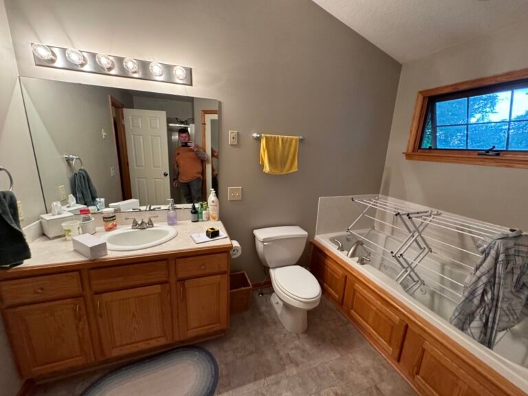 Before bathroom remodel