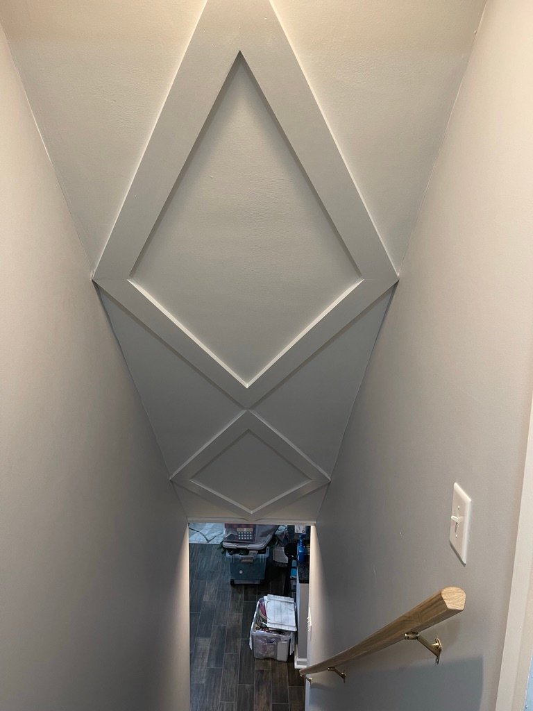 custom ceiling desing by MADesigns Canton, Ohio Stark County