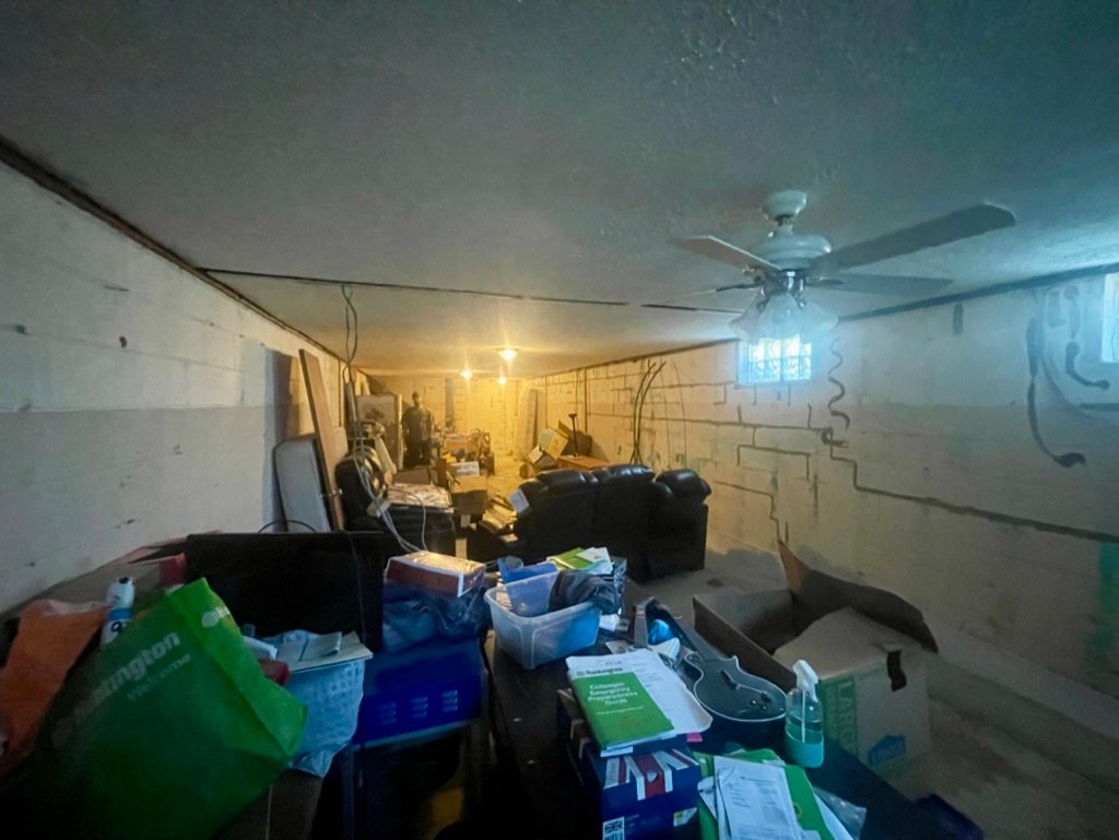 before Basement Remodel